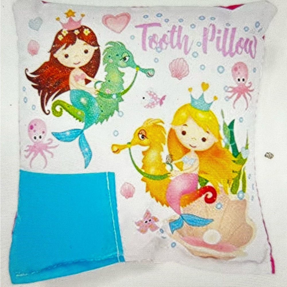 Mermaid Tooth Fairy Pillow